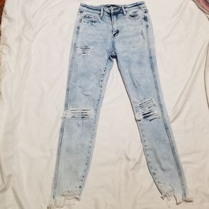 Flying monkey ripped jeans